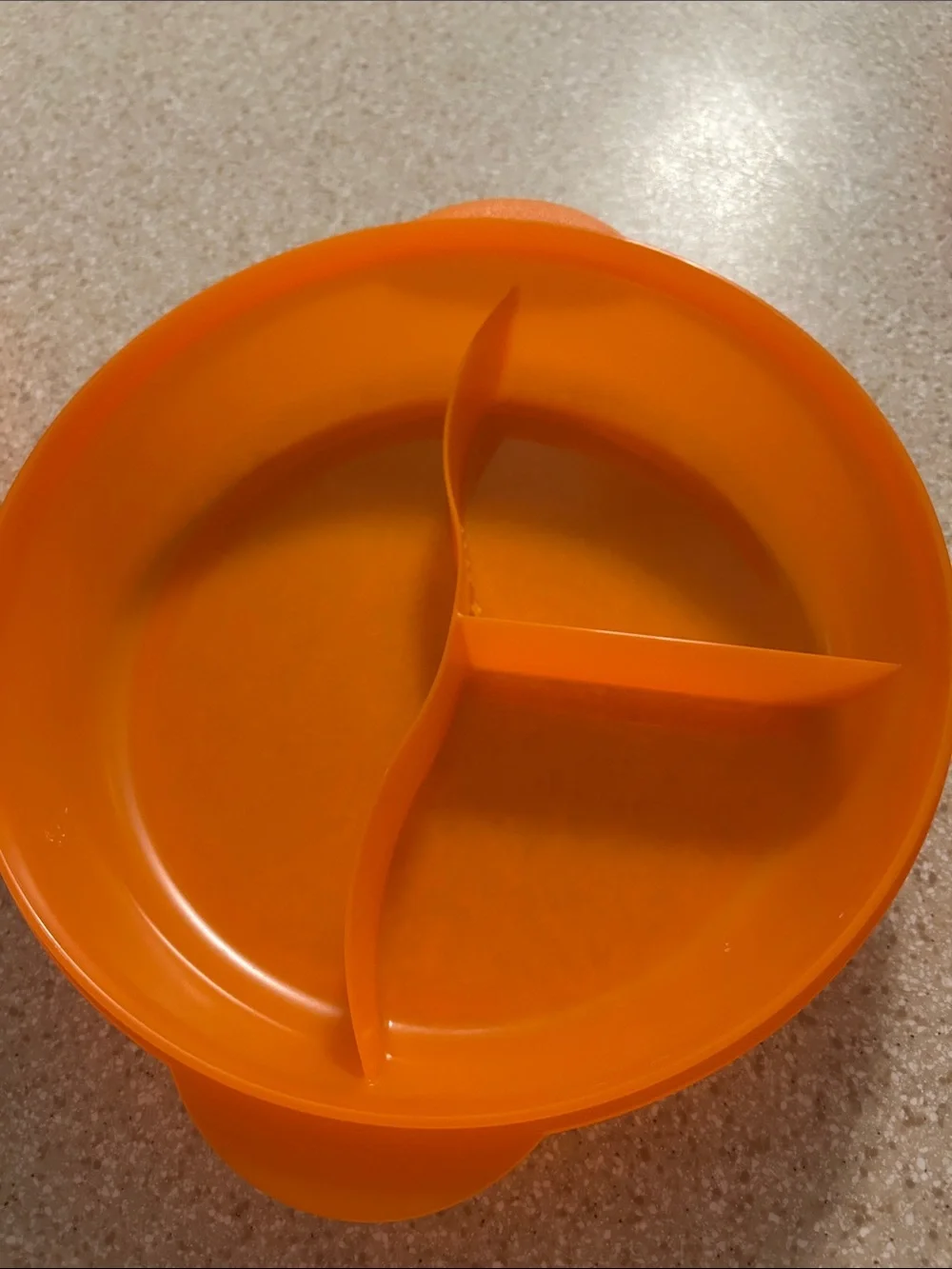 Tupperware Bright Orange Microwave Steamer Set with Vent Lid